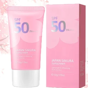 Laikou Japan Sakura Sunscreen (SPF 50+ PA+++)