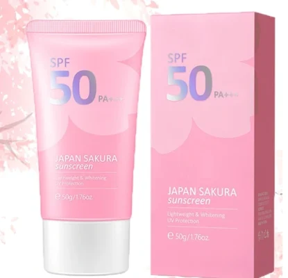 Laikou Japan Sakura Sunscreen (SPF 50+ PA+++)