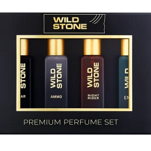 Wild Stone Luxury Premium Perfume Set – 4 Fragrance Combo Pack 20ml