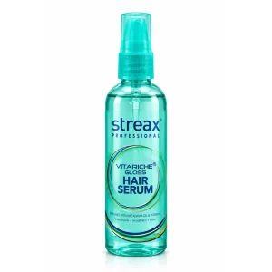 Streax Professional Vitariche Gloss Hair Serum – Macadamia Oil & Vitamin E